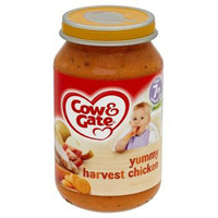 Cow & Gate Yummy Harvest Chicken Baby Food Jar 7+