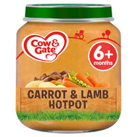 Cow And Gate Carrot And Lamb Hotpot Jar