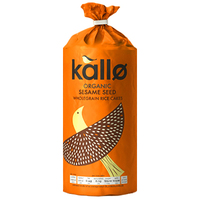 Kallo Organic Sesame Seed Rice Cakes