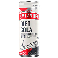 Smirnoff & Diet Cola Vodka Mixed Drink