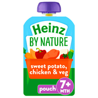 Heinz Sweet Potato, Chicken & Veggies Pouch 7m+