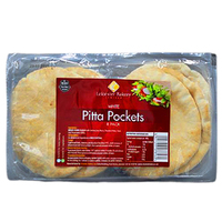 Leicester Bakery White Pitta Pockets