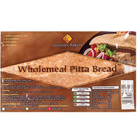 Leicester Bakery Wholemeal Pitta Bread