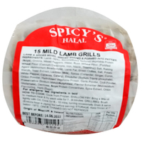 Spicys Halal 15 Mild Lamb Grills