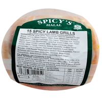 Spicys Halal 15 Spicy Lamb Grills