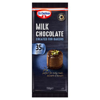 Dr. Oetker Milk Chocolate Bar with 35% Cocoa Solids