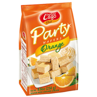 Party Wafers Orange