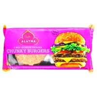 Alayna 6 Beef Quarter Pounder Chunky Burgers