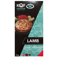 KQF 4 Chunky Lamb Burgers