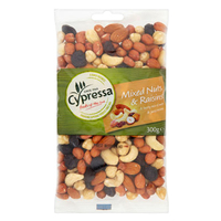 Cypressa Mixed Nuts & Raisins