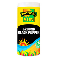 Tropical sun ground black pepper