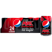 Pepsi Max Raspberry Cola 24x