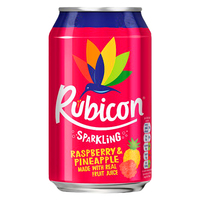 Rubicon raspberry and pineapple