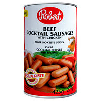 Robert Beef Sausages With Chicken