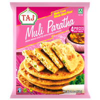Taj Muli Paratha 4 Pcs