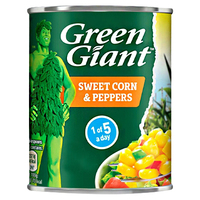 Green Giant Sweetcorn And Peppers