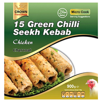 Crown Foods Green Chillies Kebabs 15pcs