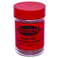 Preema Bright Red Food Colour