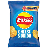 Walkers Cheese And Onion Crisps