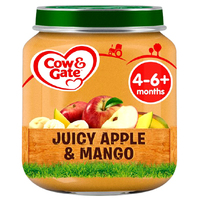 Cow and Gate Juicy Apple and Mango Baby  4-6+ Months