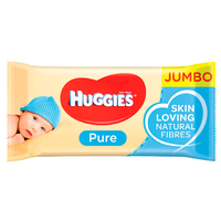 Huggies Pure Baby Wipes Jumbo