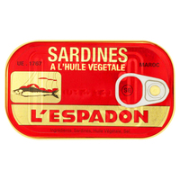 Lespadon Sardines In Vegetable Oil