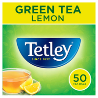 Tetley Green Tea With Lemon 50 Tea Bags