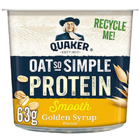 Quaker Oat So Simple Protein Golden Syrup