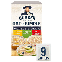 Quaker Oat So Simple Variety Porridge 10pk