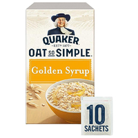 Quaker Oat So Simple Golden Syrup Porridge Sachets 10pk