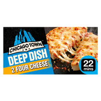 Chicago Town 2 Deep Dish Four Cheese Pizzas