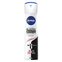 Nivea Black & White Original Antiperspirant Deodorant Spray