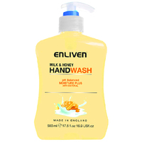 Enliven Handwash Milk & Honey Anti-bacterial Gel