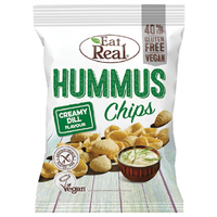 Eat Real Hummus Chips Creamy Dill Flavour