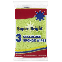 Cellulose Sponge Wipes