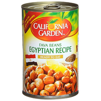 California fava beans Egyptian recipe