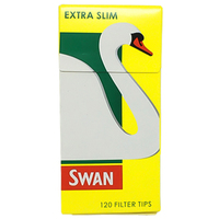 Swan Extra Slim Filter Tips 120pk