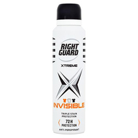Right Guard Xtreme Invisible High Performance Anti-perspirant 72h Protection
