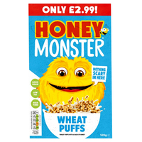 Honey Monster Wheat Puffs