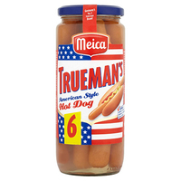Meica Truemans 6 American style Hot Dog