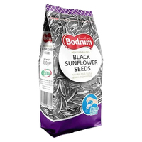 Bodrum Roasted Salted Black Sunflower Seeds