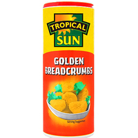 Tropical sun golden breadcrumbs