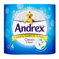 Andrex Classic Clean 4pk