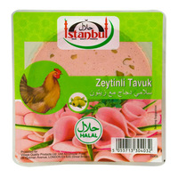 Istanbul Sliced Chicken Salami With Olives
