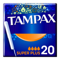 Tampax Super Plus Tampons Applicator