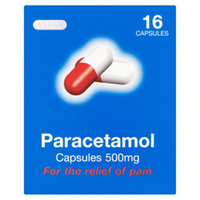 Aspar Paracetamol Capsules 16 Capsules