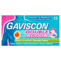 Gaviscon Double Action Mint 12pk