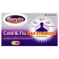 Benylin Cold & Flu Max Capsules 16pk