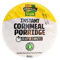 Tropical sun instant cornmeal porridge
