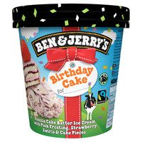 Ben & Jerrys Birthday Cake Ice Cream